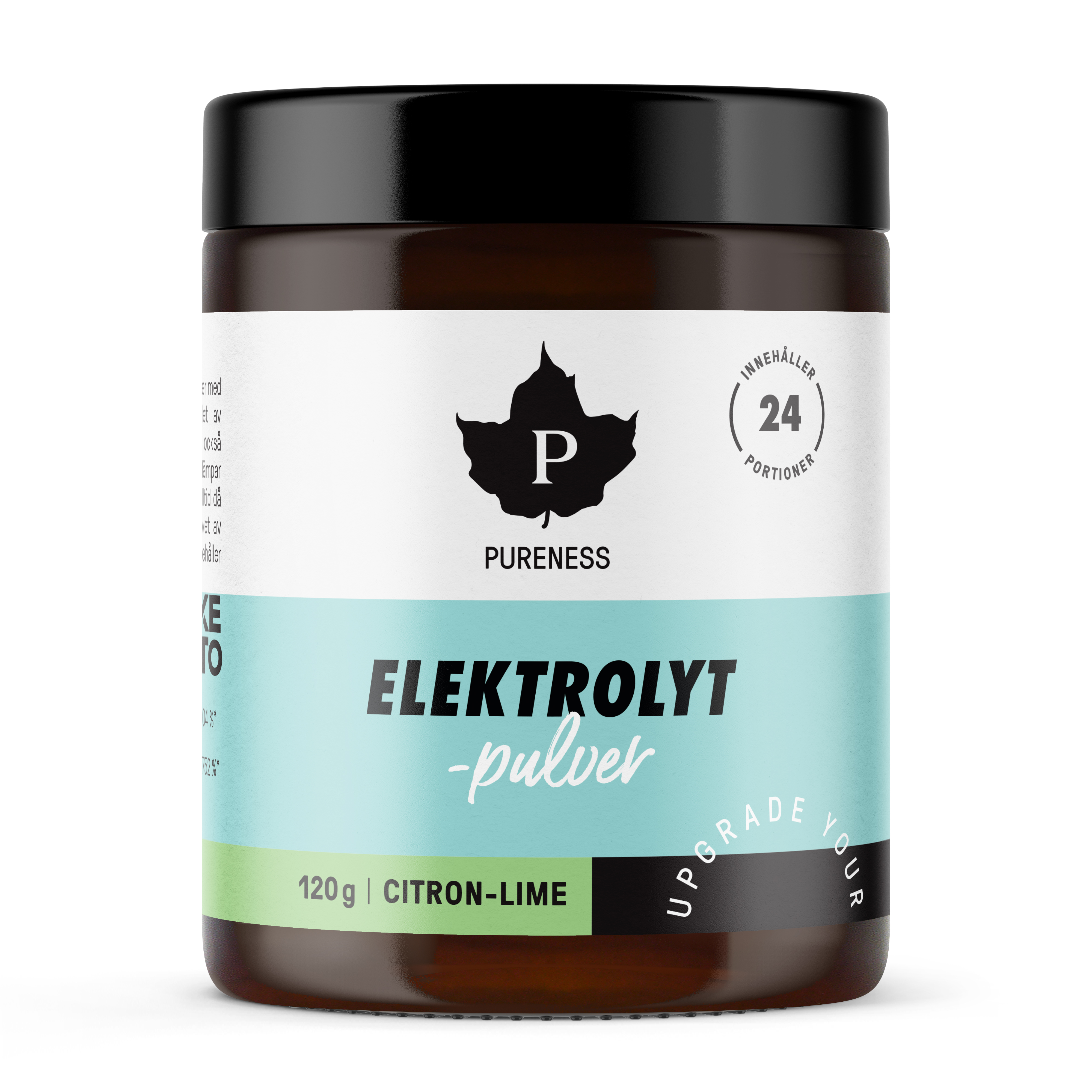 Elektrolytpulver Citron/Lime 120g - Pureness