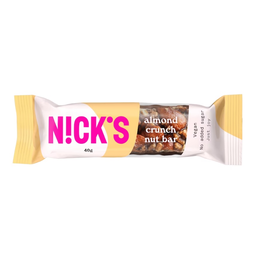 Nicks Nut Bar Almond Crunch 40 g