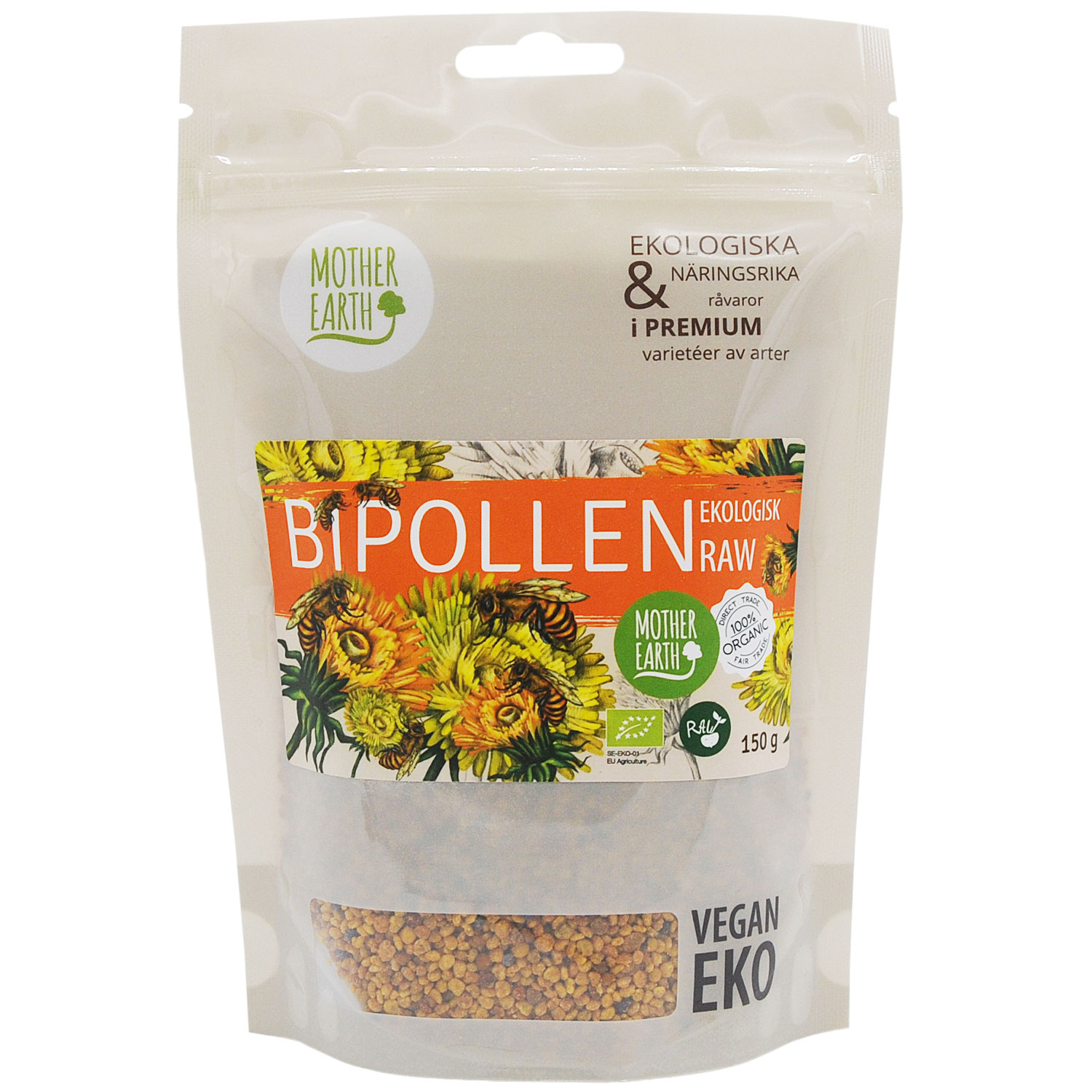 Bipollen Raw & EKO 150g - Mother Earth