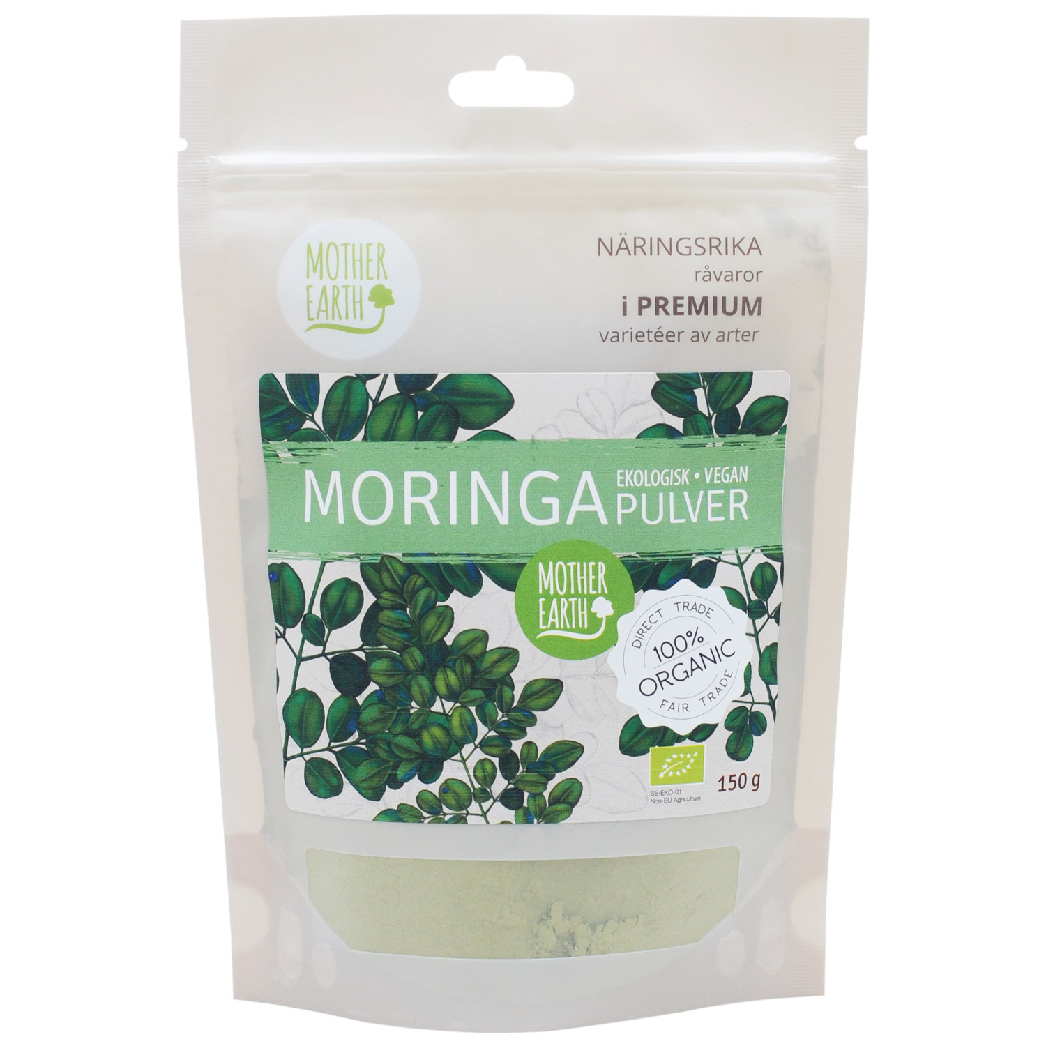 Moringapulver Mother Earth EKO 150g