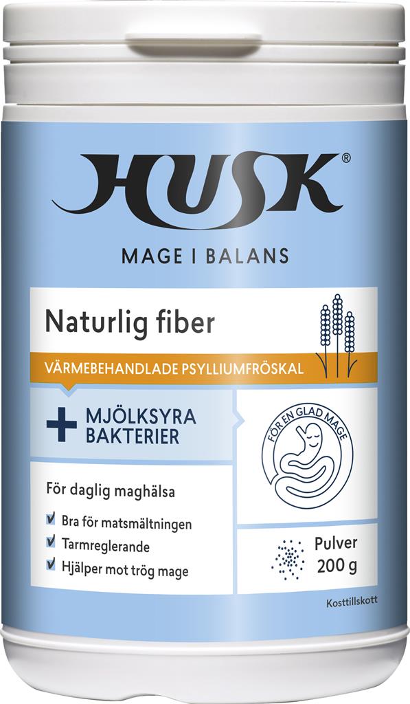 Husk Fiber + Mjölksyra 200g