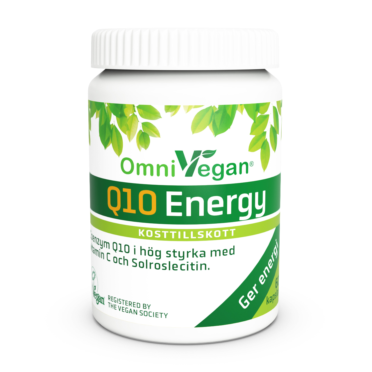 Veg Q10 Energy 60 kapslar - Omnisym Pharma