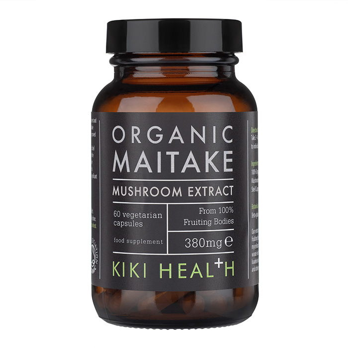 Organic Maitake Extract Mushroom 60 kapslar - Kiki Health