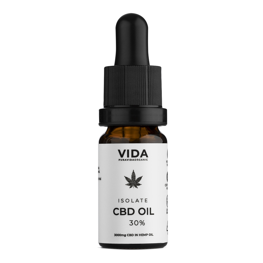 CBD Isolated Oil 30% 10ml - Pura Vida