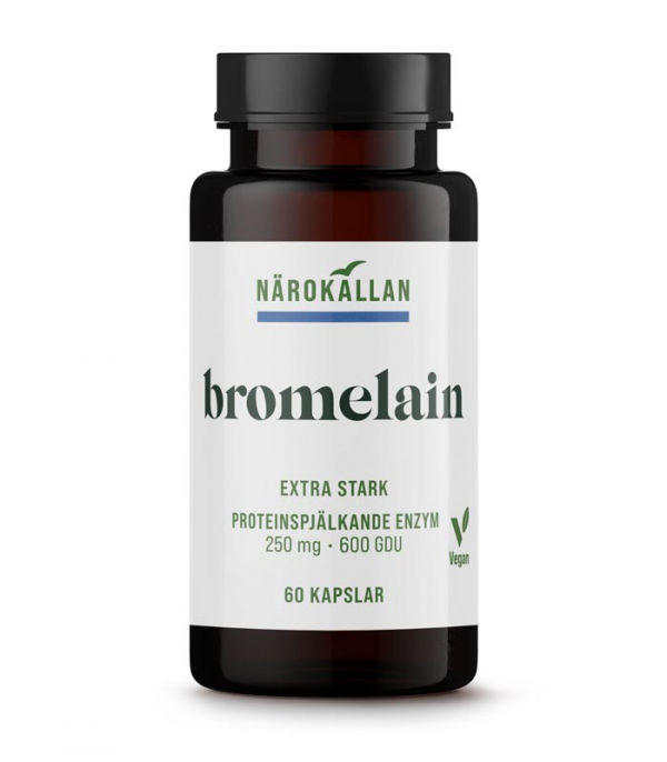 Närokällan Bromelain 600 GDU 60 kapslar