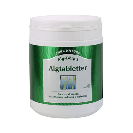Algtabletter 1000 tabletter - Alg-Börje