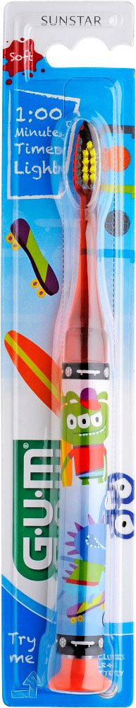 GUM Monster Light-Up Barntandborste 1 st
