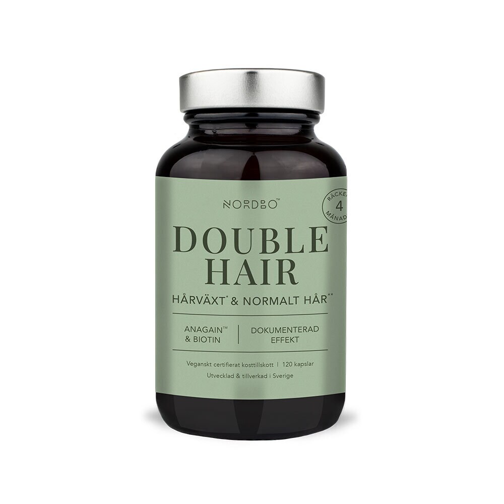 Double Hair 120 kapslar Nordbo