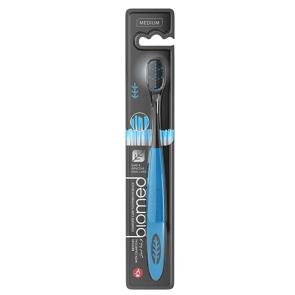 Charcoal tandborste 1 st. - Biomed