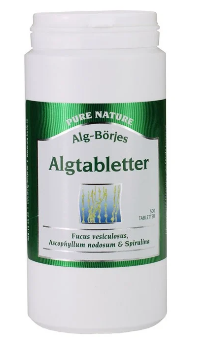 Algtabletter 500 tabletter Alg-Börje