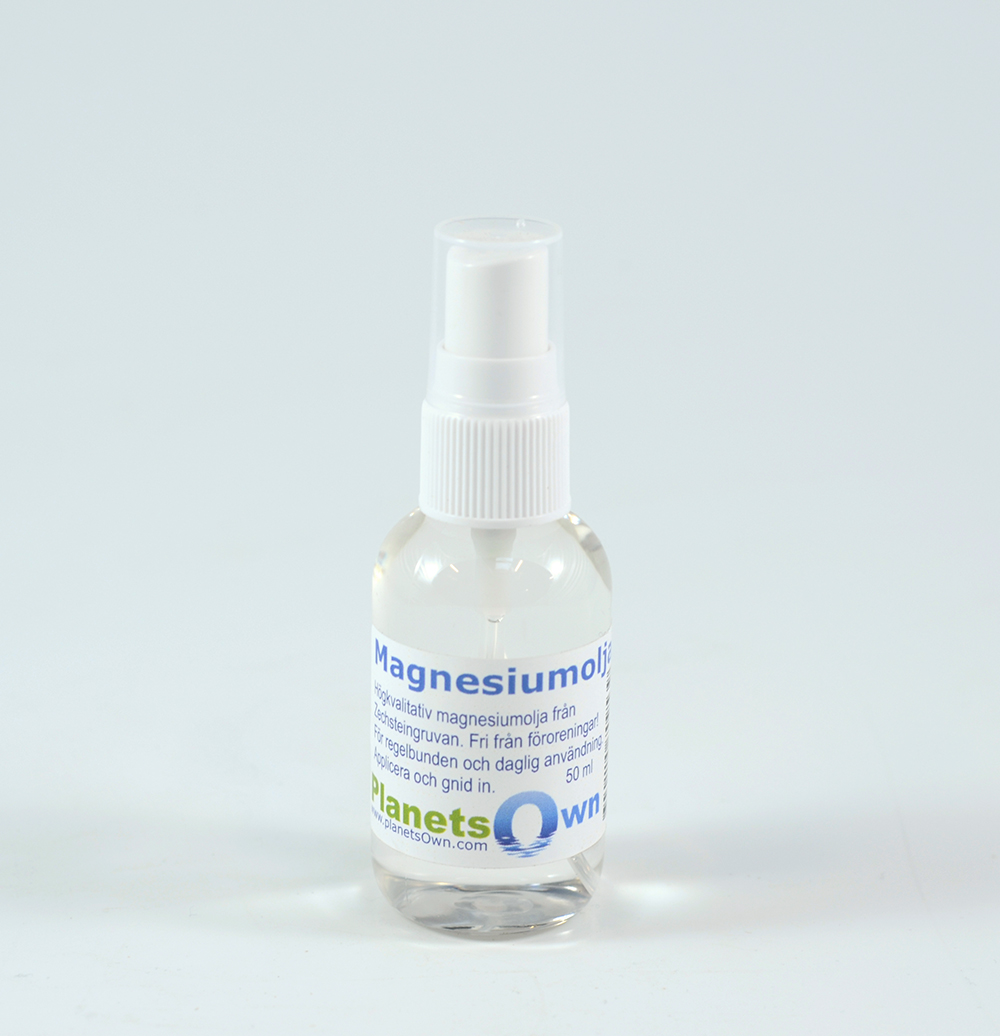 Magnesiumolja med Spraypump 50ml - PlanetsOwn