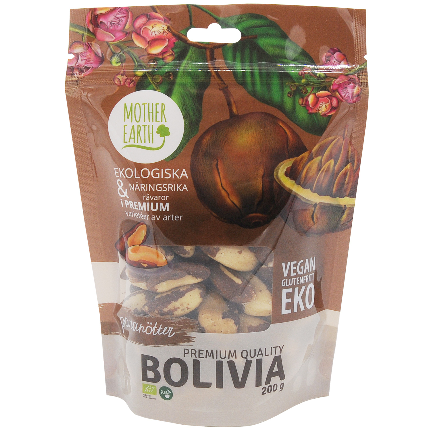 Paranötter Premium Mother Earth Raw & Eko 200g