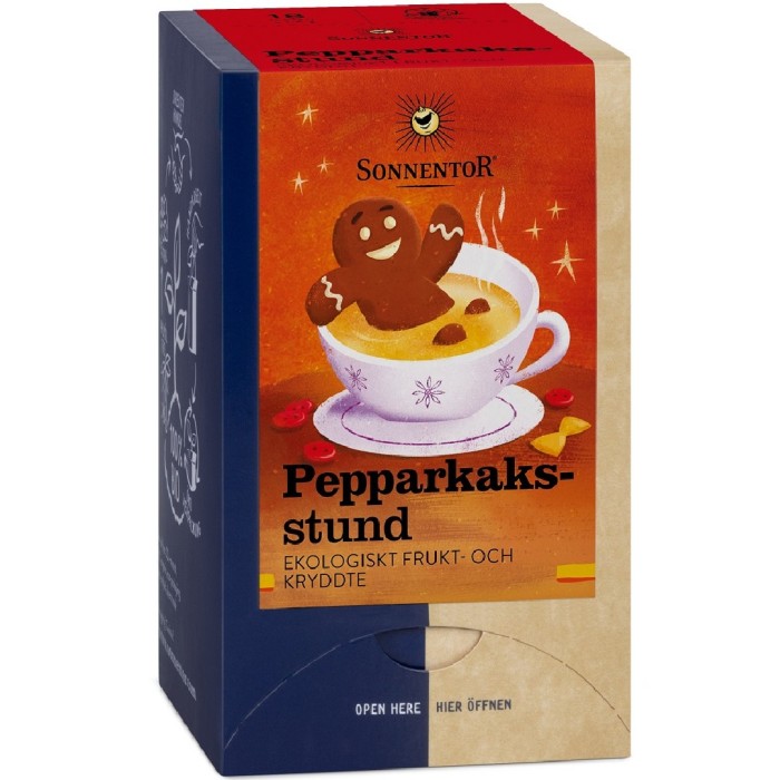 Sonnentor Te Pepparkaksstund 18 tepåsar
