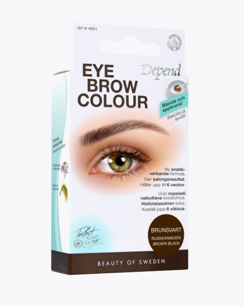 Depend Perfect Eye Eyebrow Colour Brown Black