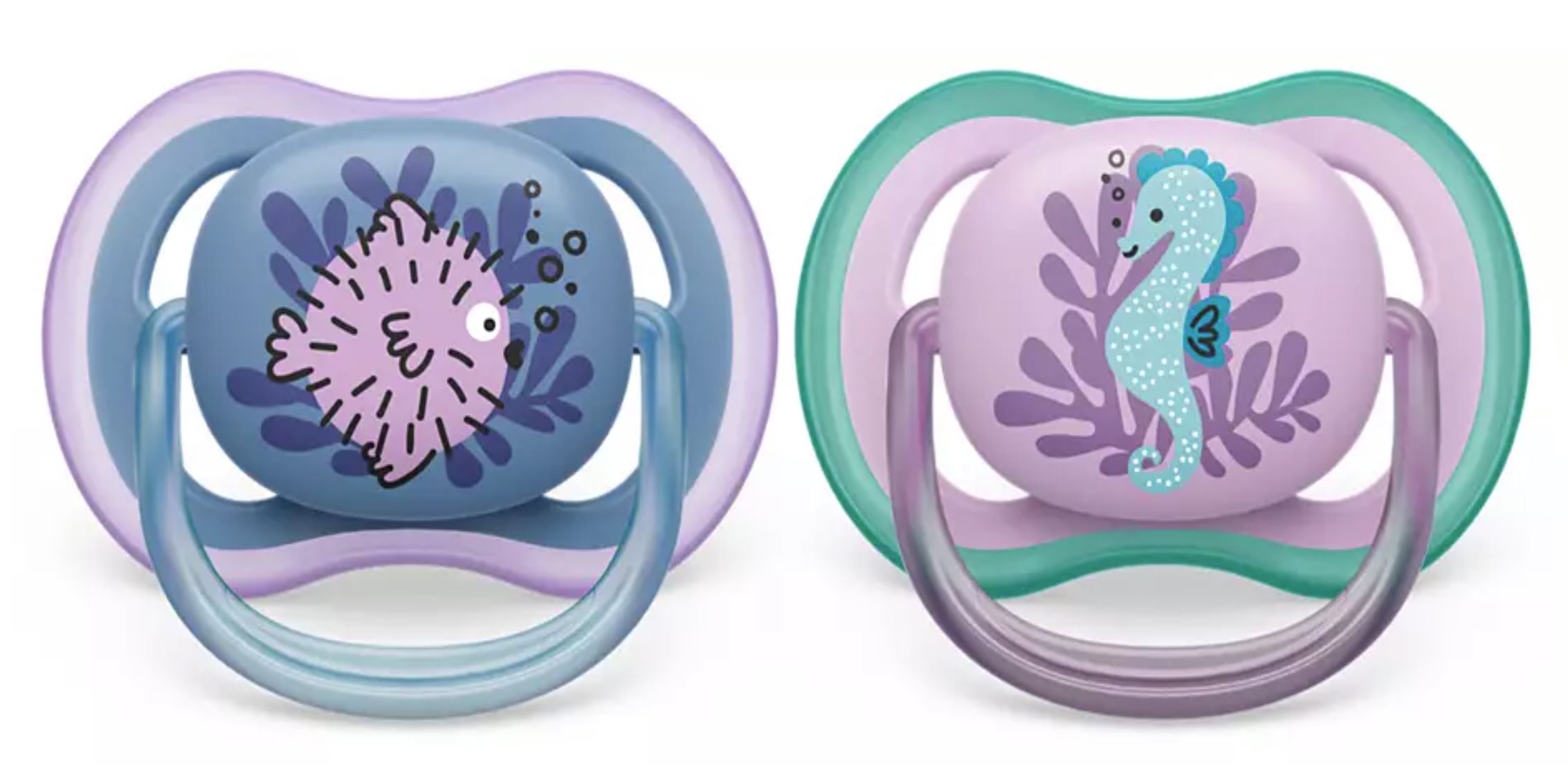 Philips Avent Ultra Air-Napp 6-18 mån Blåsfisk/Sjöhäst