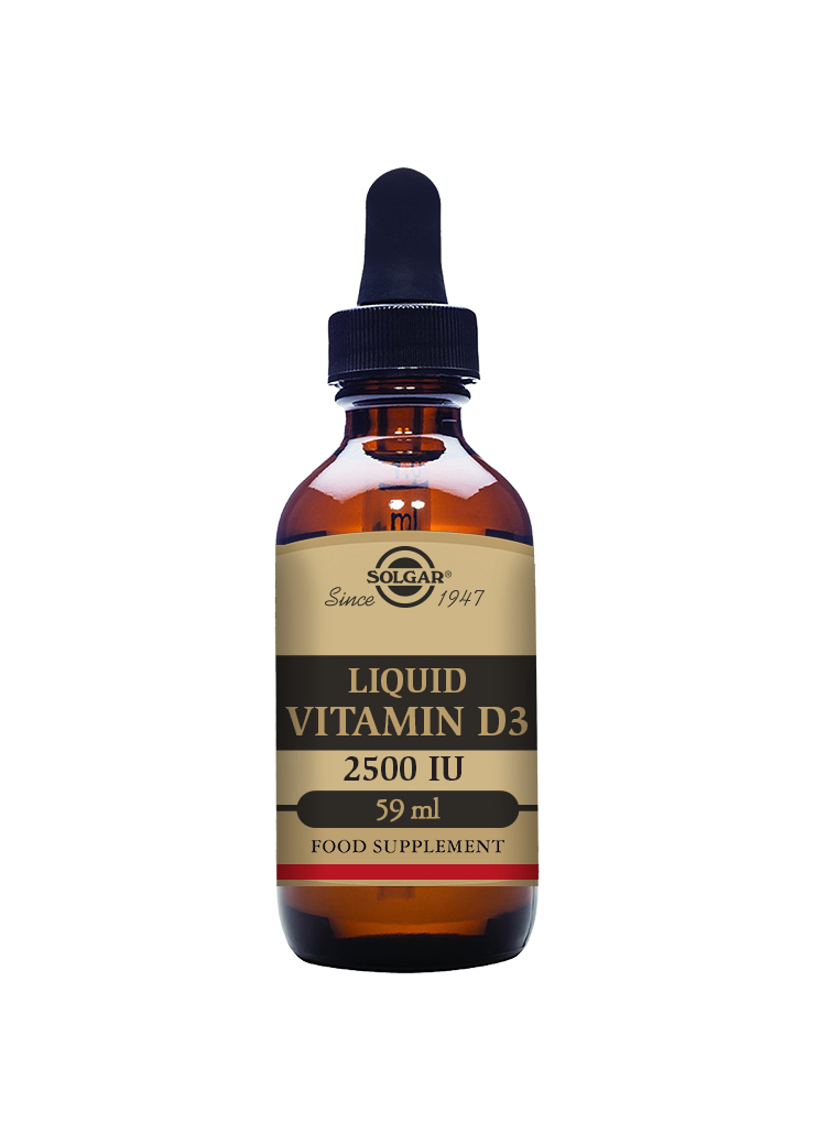 Vitamin D3 2500 IU 59ml - Solgar
