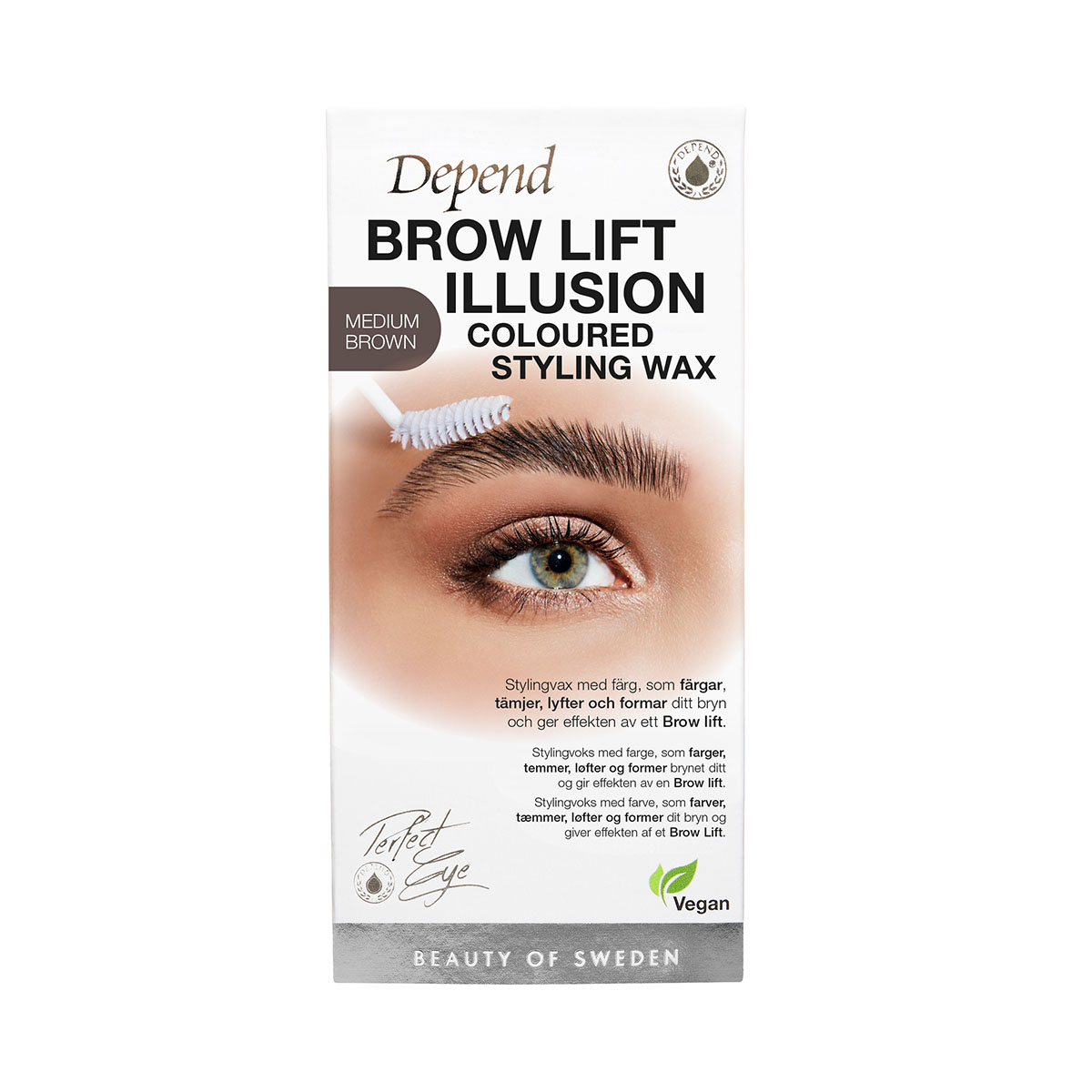 Depend Brow Illusion Wax Medium Brown