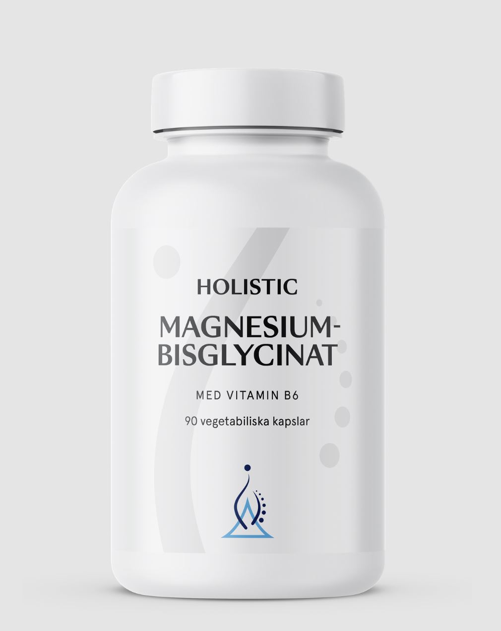 Magnesiumbisglycinat 100 mg, 90 kapslar - Holistic