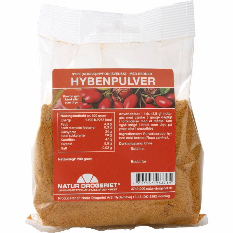 Nyponpulver 200g - Natur Drogeriet