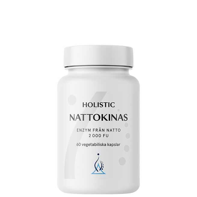 Nattokinas, 60 kapslar- Holistic