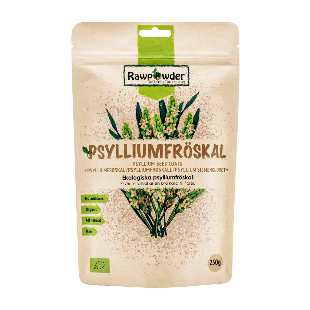 Psylliumfröskal 250g - Rawpowder
