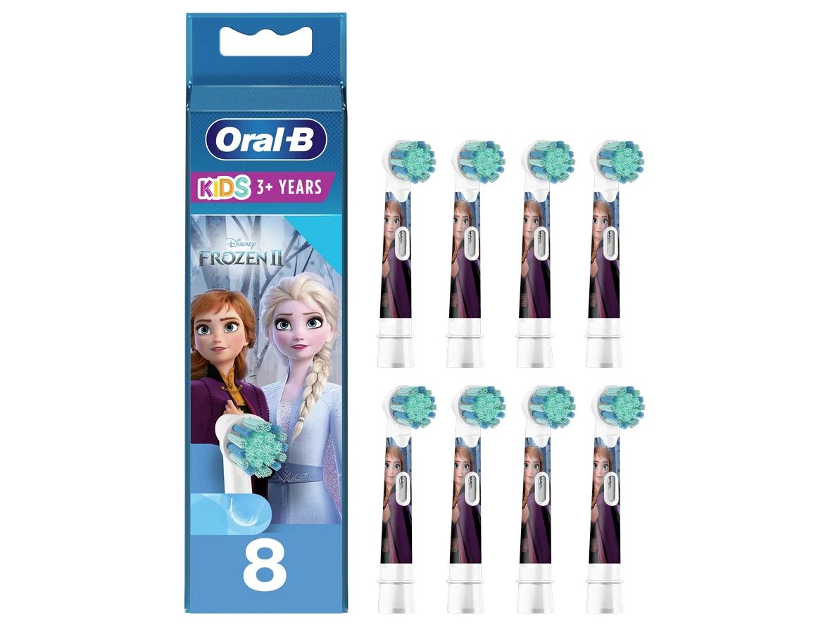 Oral-B Kids 3+ Tandborsthuvuden från Disney Frozen 8pk
