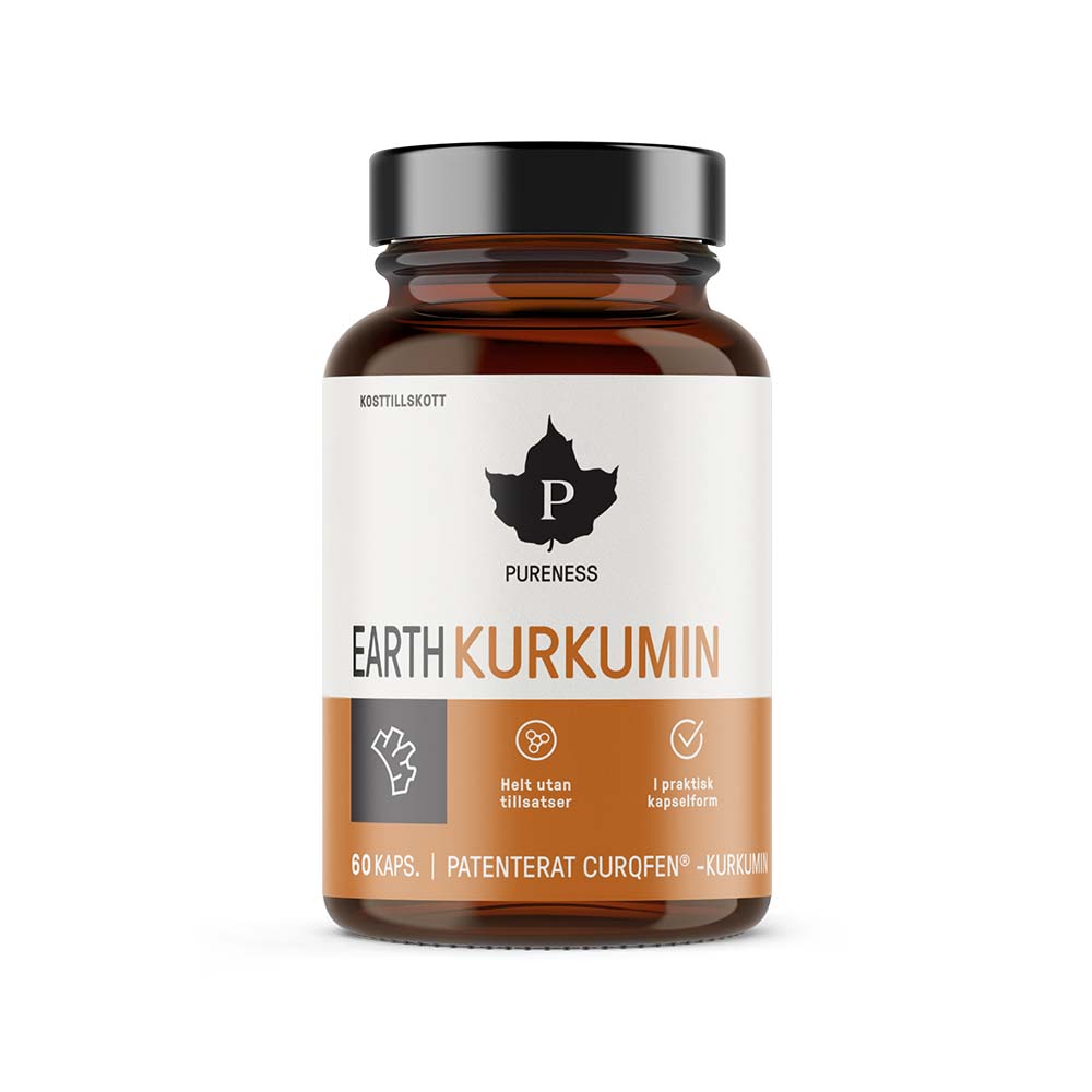 EARTH Kurkumin 60 kapslar - Pureness