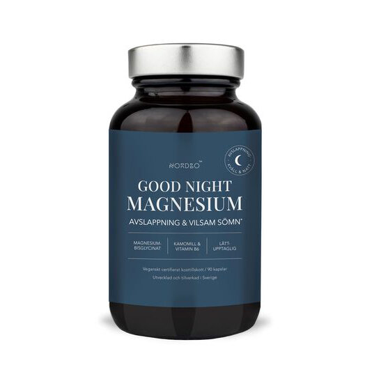 Good Night Magnesium 90 kapslar - Nordbo