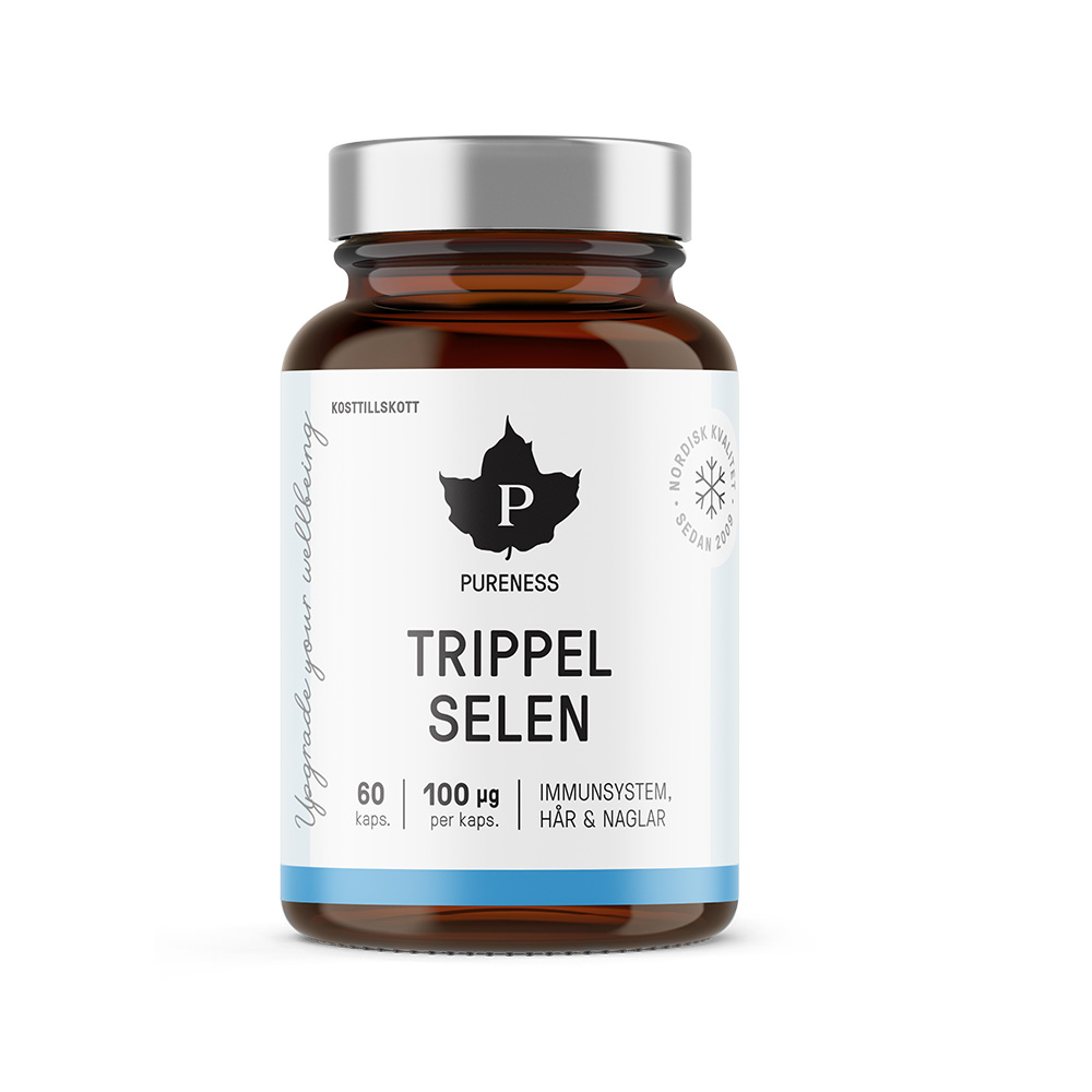 Trippel Selen 60 kapslar - Pureness