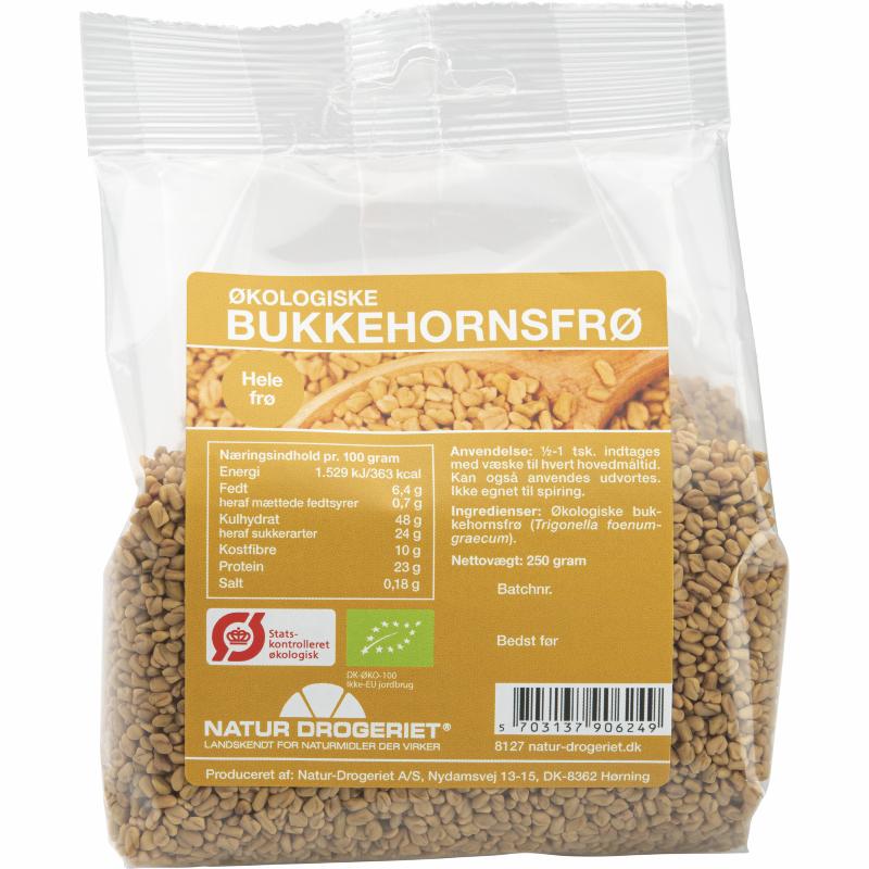 Hela Bockhornsklöverfrö EKO 250g - Natur Drogeriet