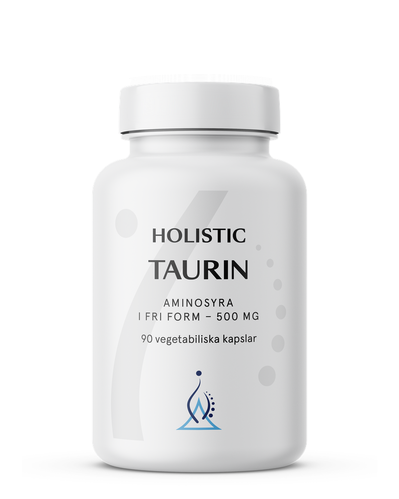 Taurin 500 mg, 90 kapslar - Holistic
