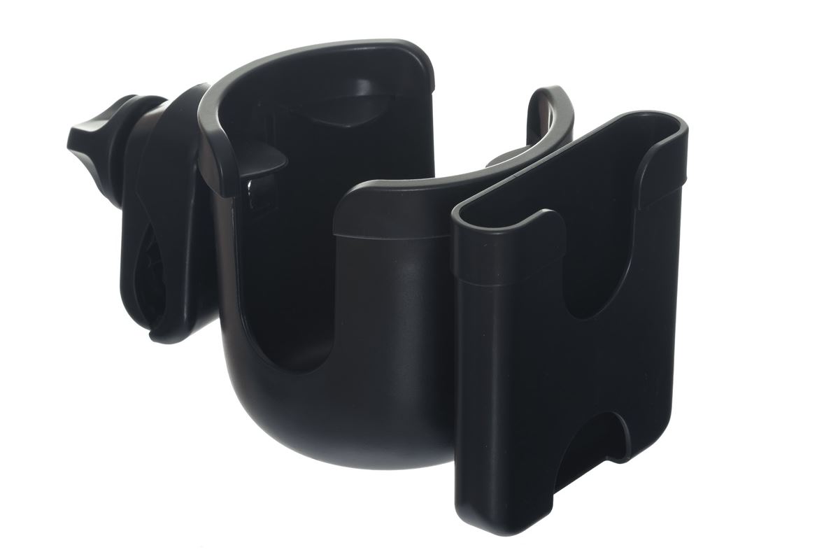 Mugg & Mobilhållare, 2-in-1, svart - Fresh Kid