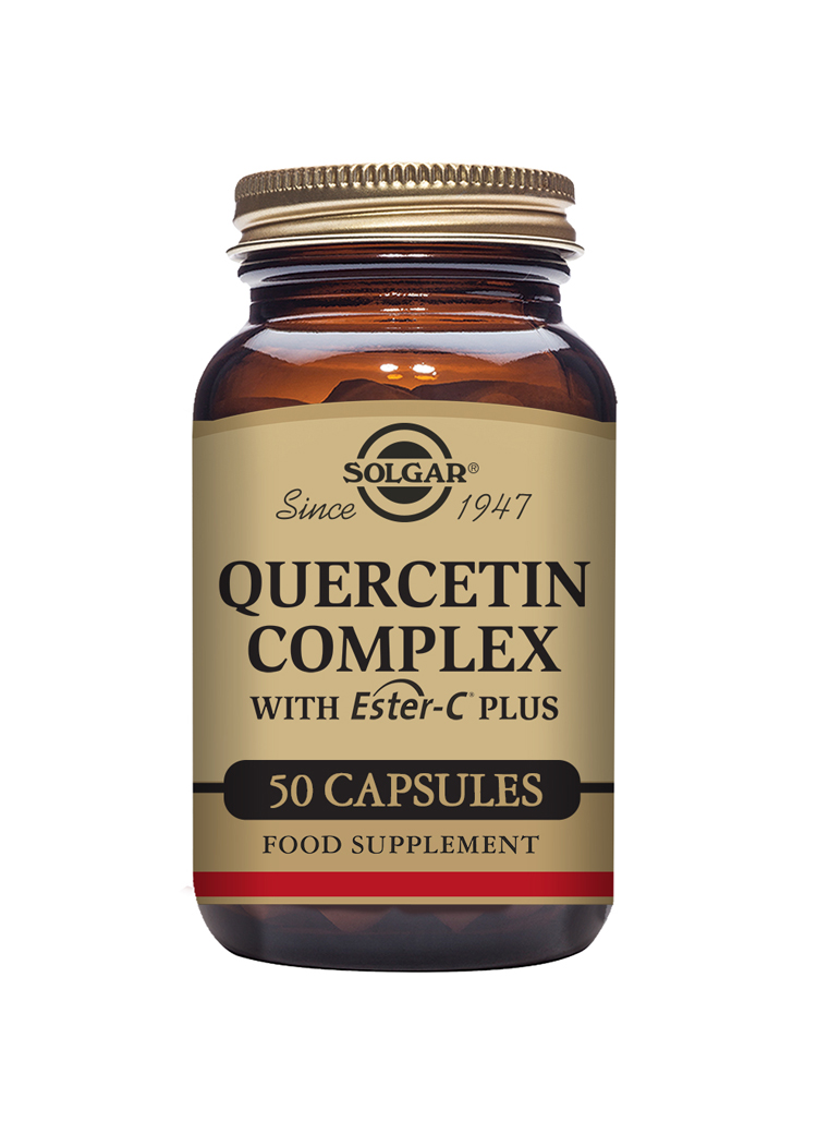Quercetin Complex with Ester-C Plus 50 Vegetable Capsules - Solgar