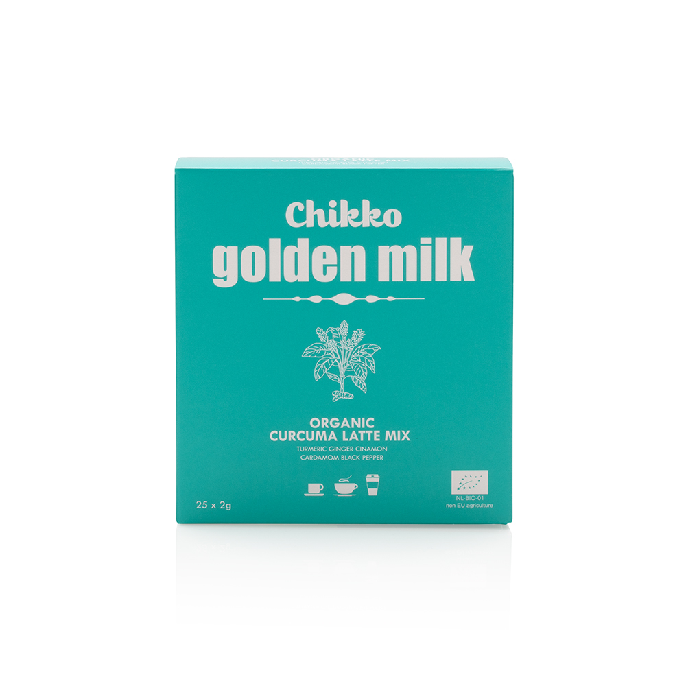 Chikko Not Coffee Golden Milk Lattemix Gurkmeja Flerpack