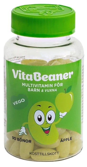 VitaBeaner Multivitamin Äpple 90 tuggtabletter