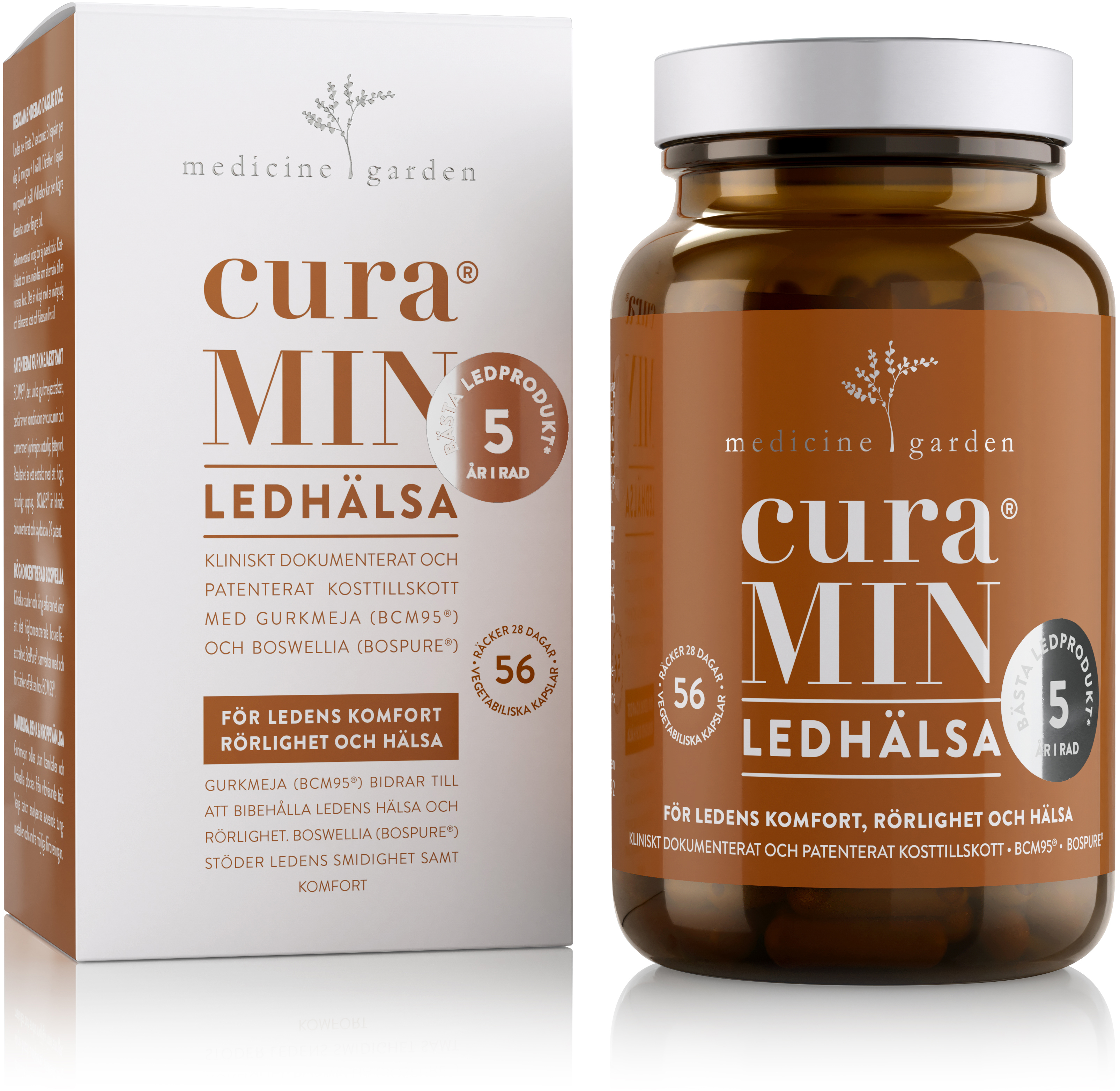 MedicineGarden curaMIN Ledhälsa 56 kapslar