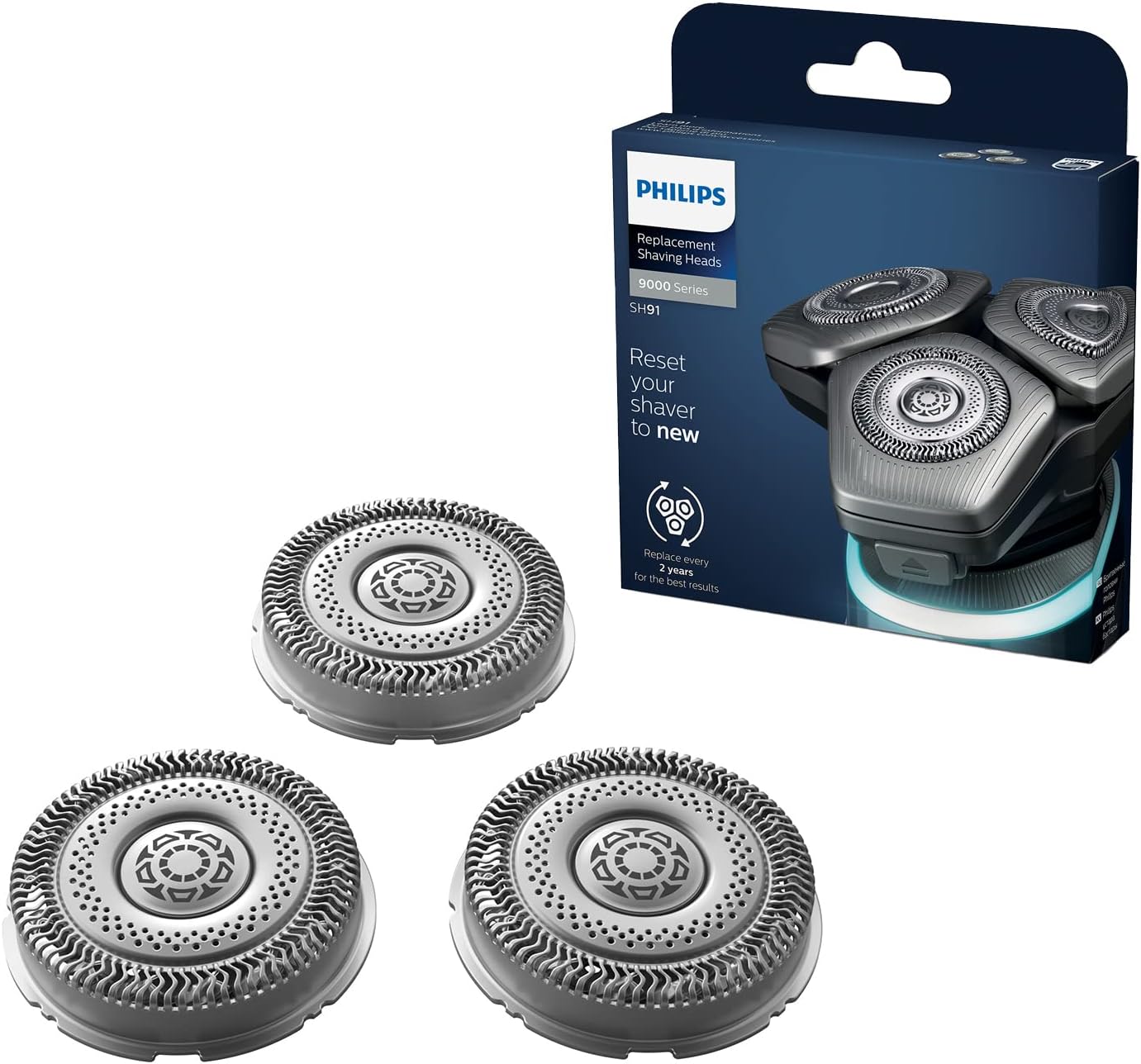 Shaver series 9000 and SP9000 Extra rakhuvuden SH91/50 Philips