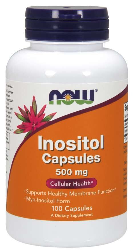 Inositol 500 mg 100 kapslar NOW