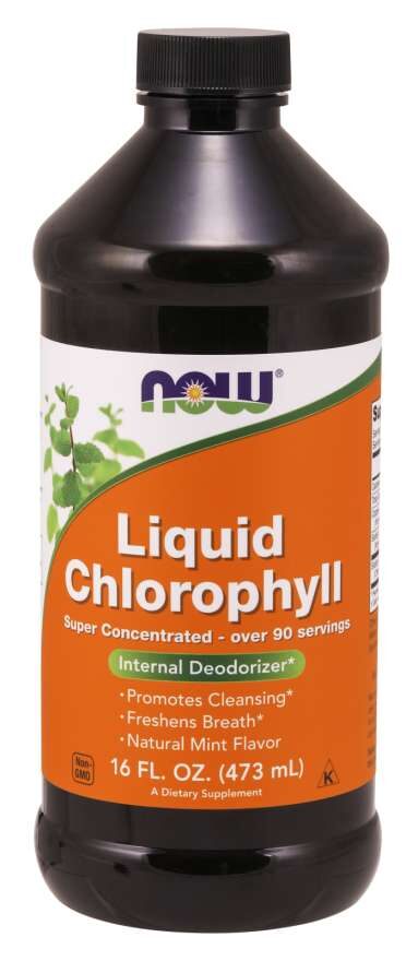 Liquid Chlorophyll (klorofyll) 473 ml NOW