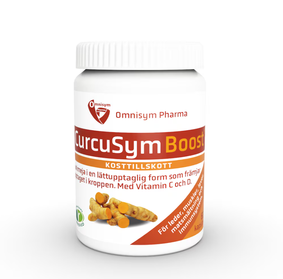 Omnisym Pharma CurcuSym Boost 60 kapslar