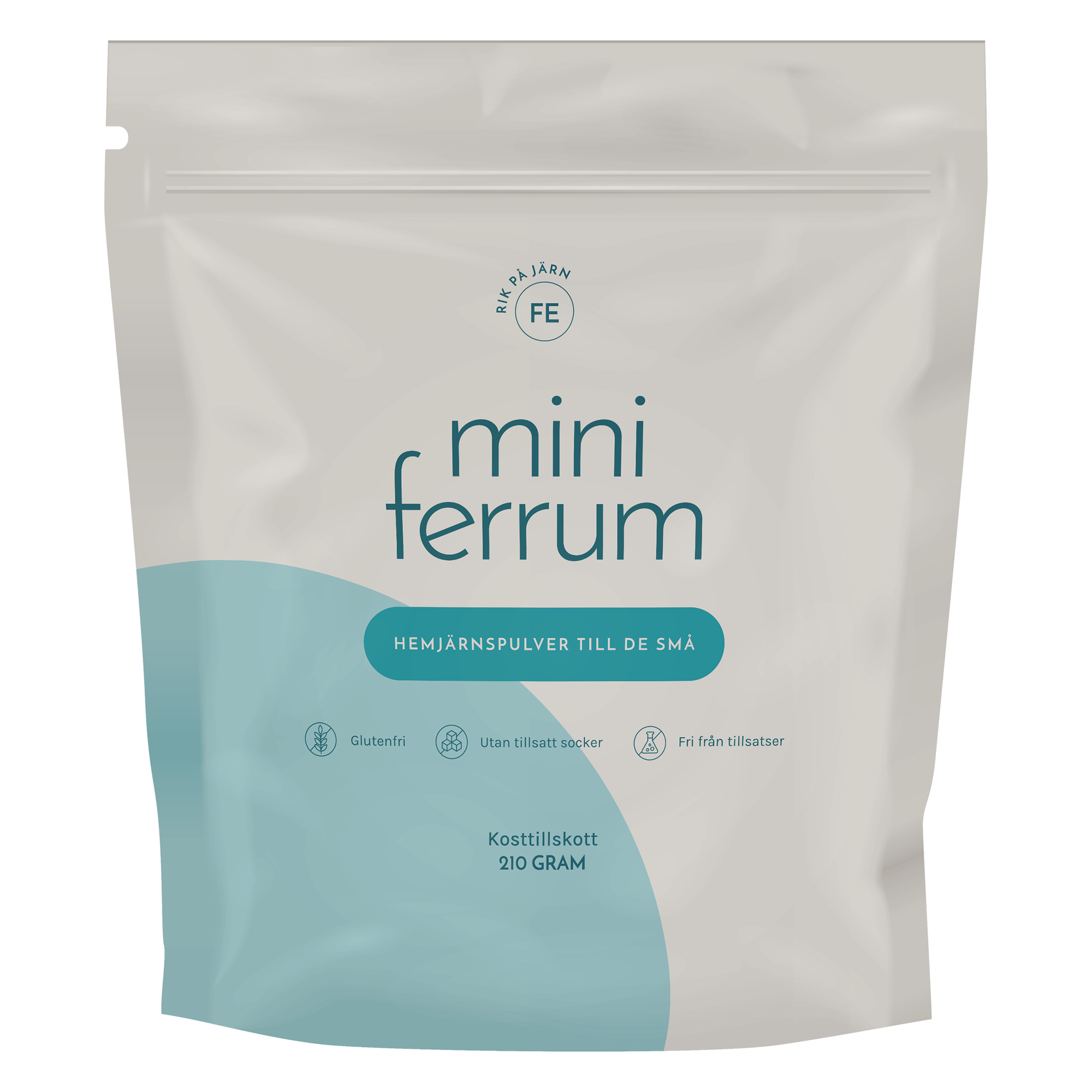 MINI+ Hemjärnspulver 210g Mini Ferrum