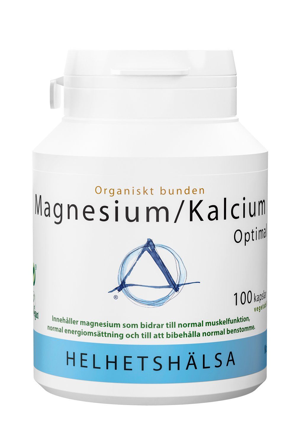 Helhetshälsa Magnesium/KalciumOptimal 100 kapslar