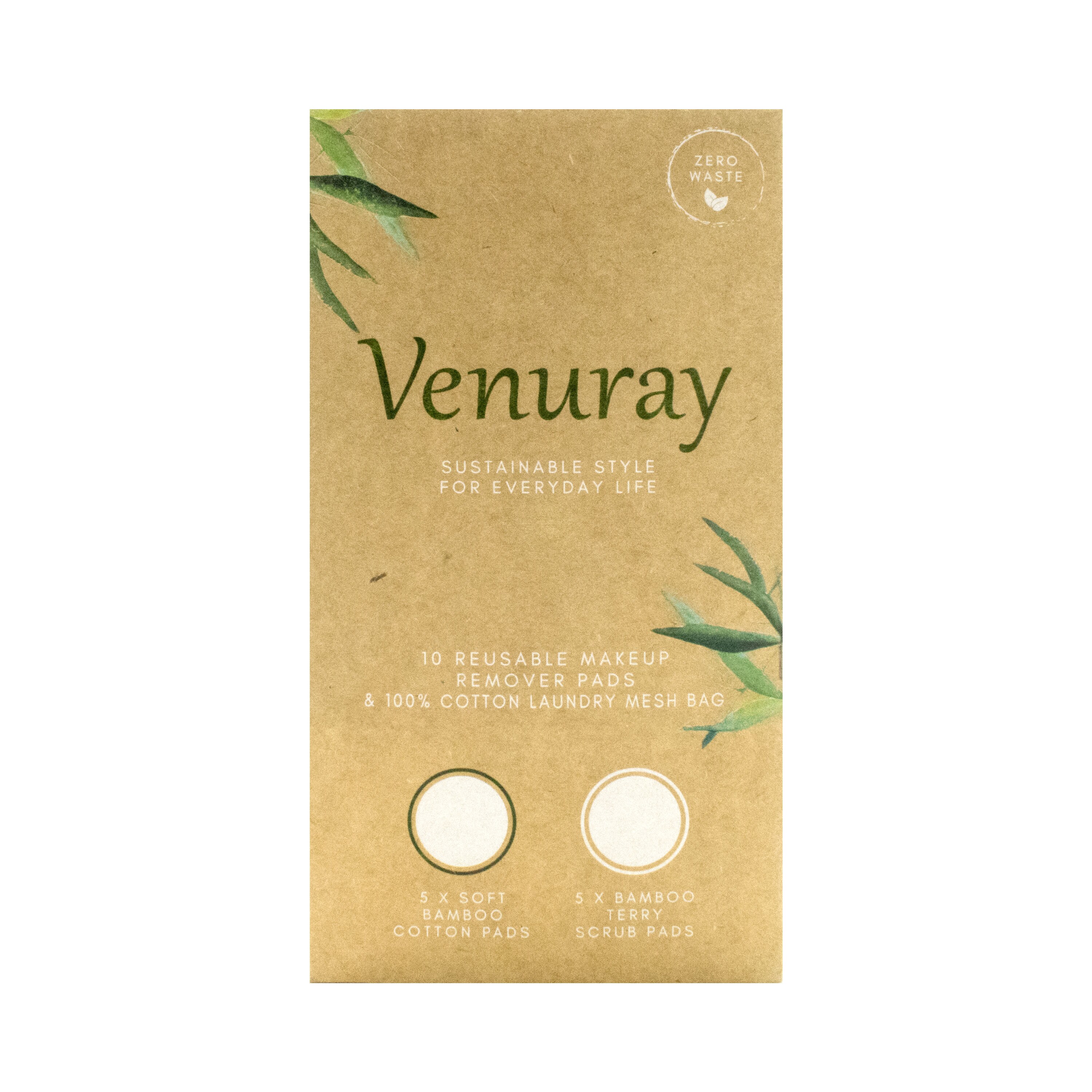 Tvättbara makeup pads Venuray