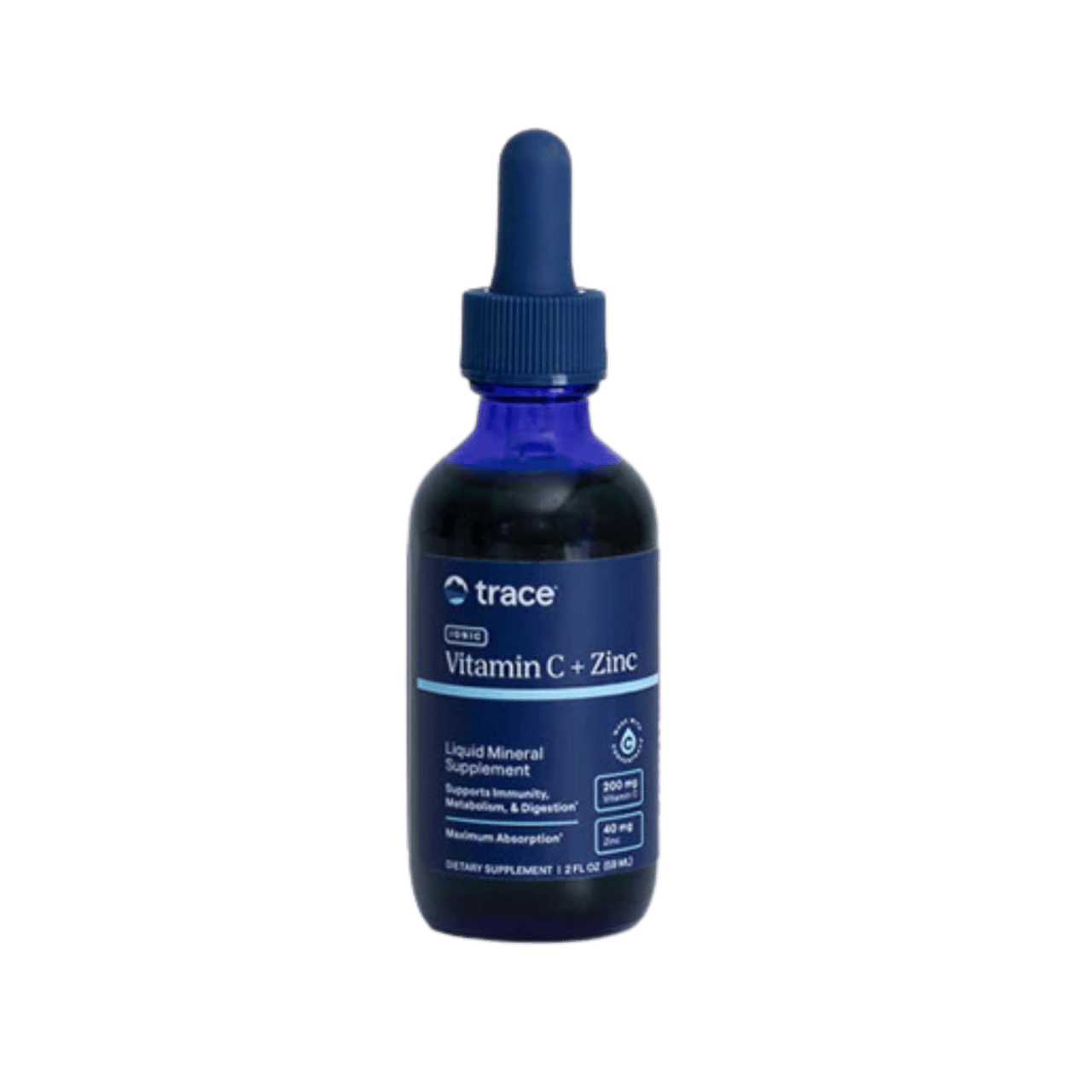 Trace Minerals Ionic Zinc + Vitamin C 59 ml