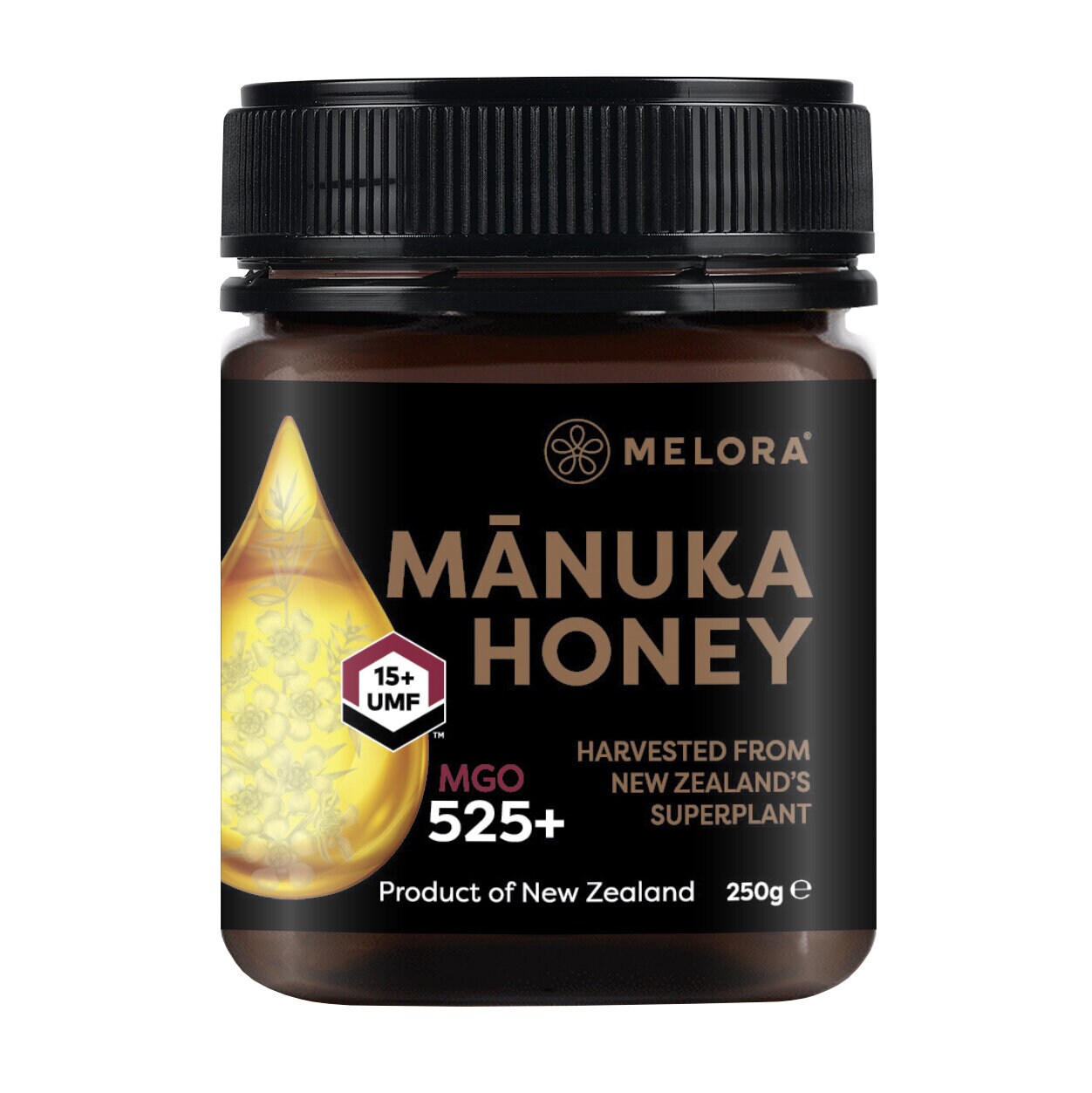 Monofloral Manuka Honey 525MGO 250g Melora