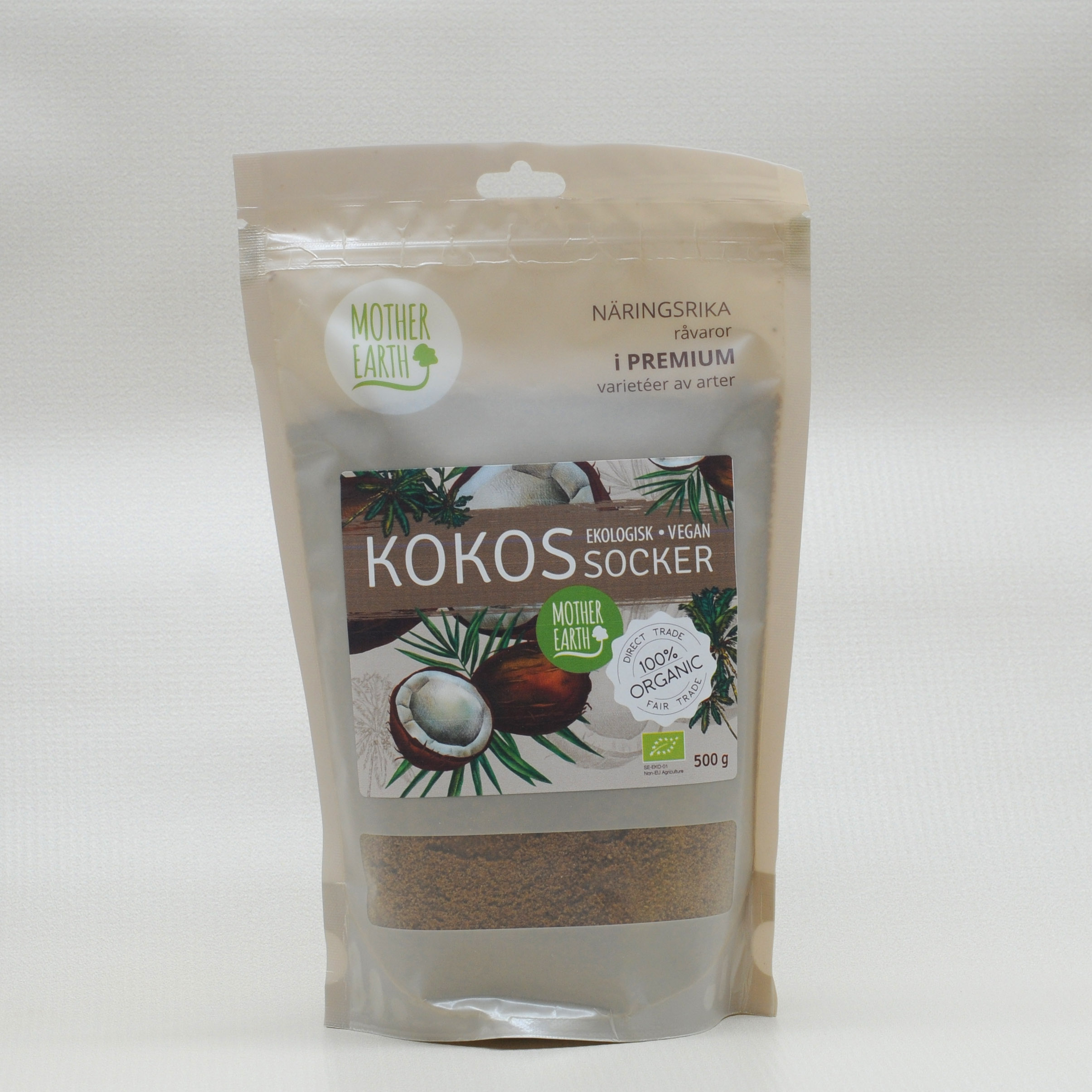 Kokossocker Premium EKO 500g - Mother Earth
