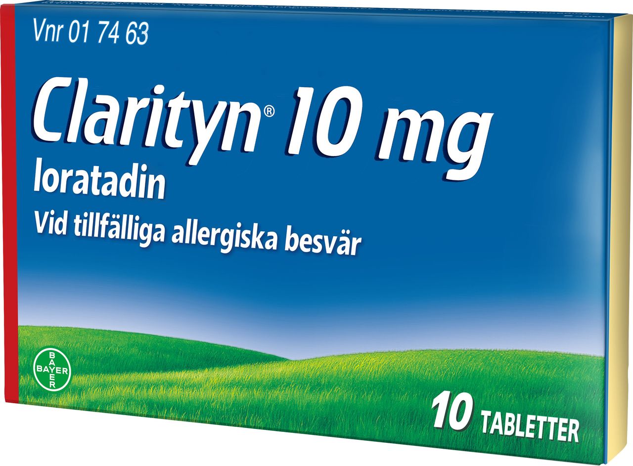 Clarityn tablett 10 mg 10 st
