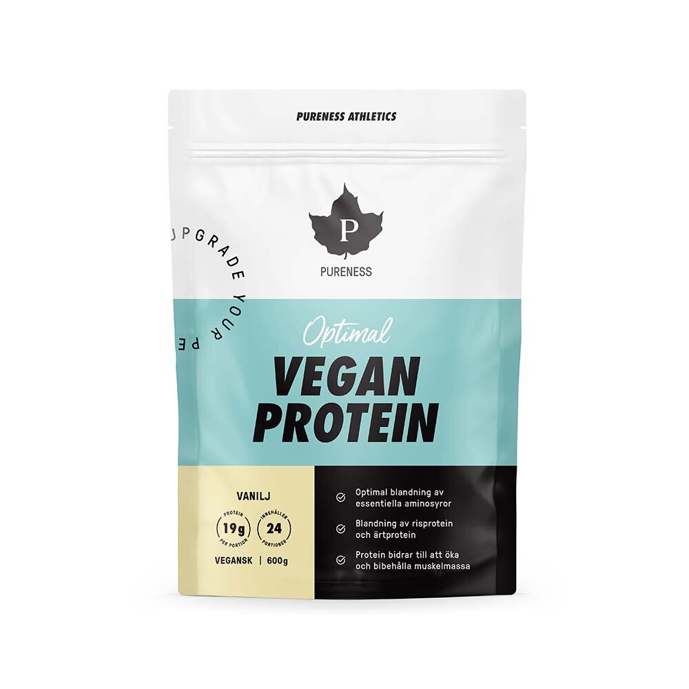 Athletics Optimal Vegan Protein Vanilj 600g - Pureness