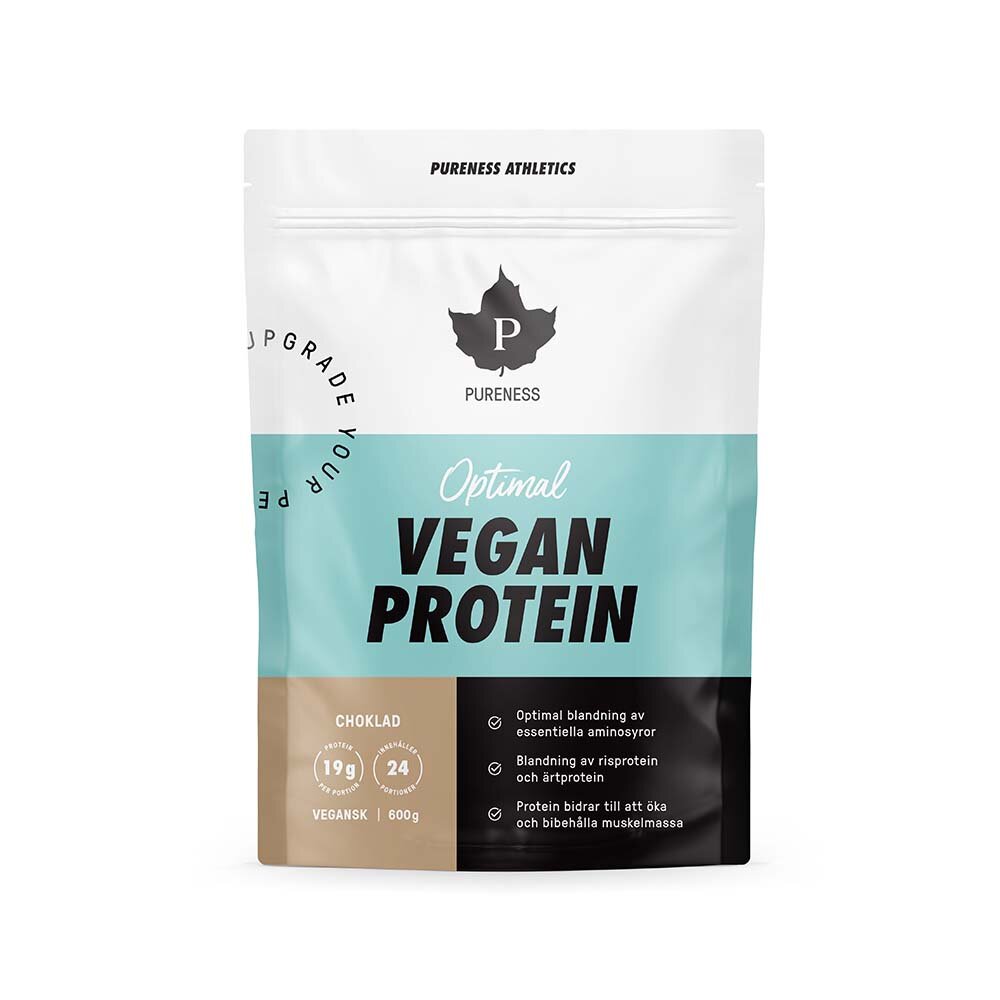 Athletics Optimal Vegan Protein Choklad 600g - Pureness