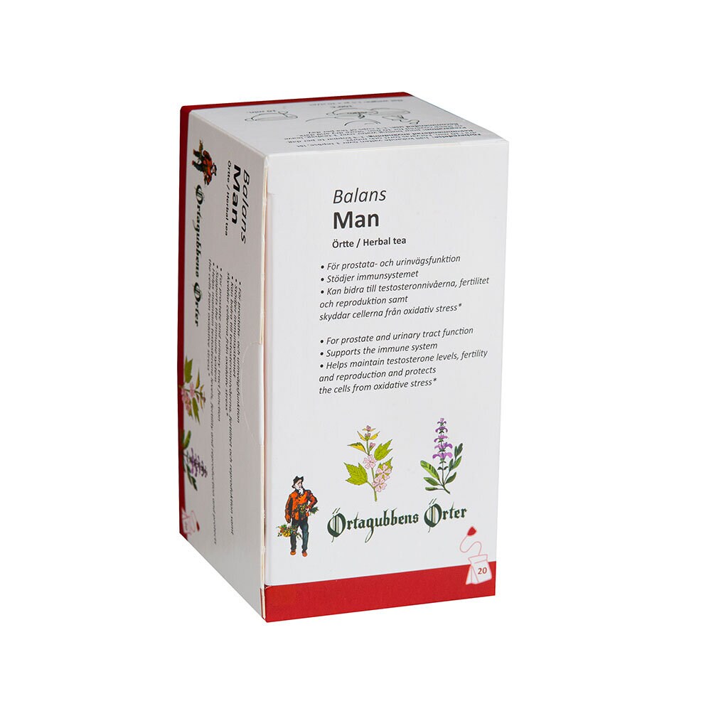Balans Man 20 påsar - Örtagubben